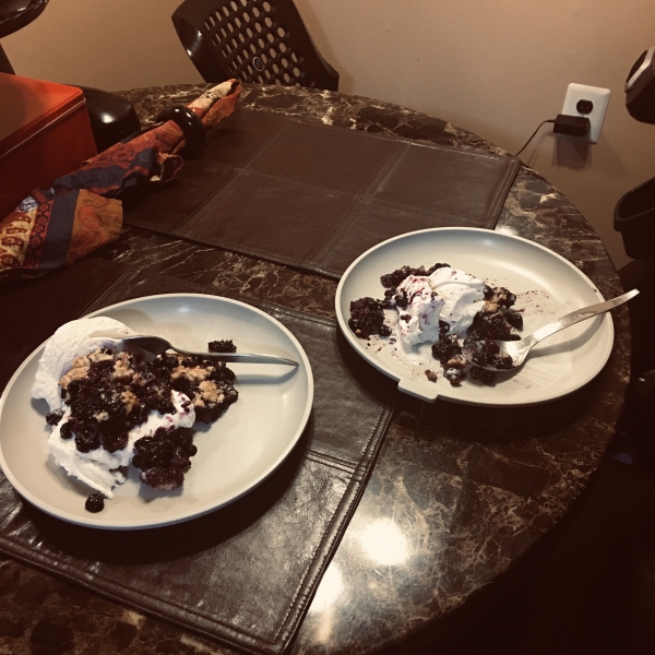 Very Best Blueberry Cobbler!