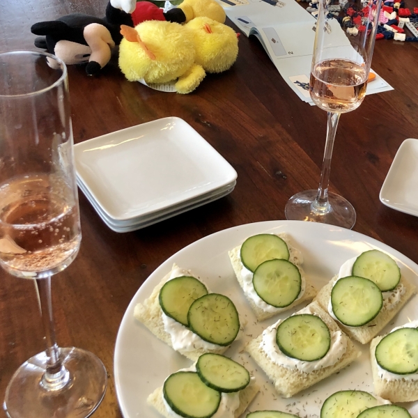 Easy Cucumber Party Sandwiches