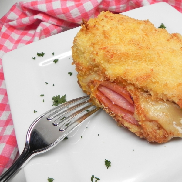 Air Fryer Chicken Cordon Bleu