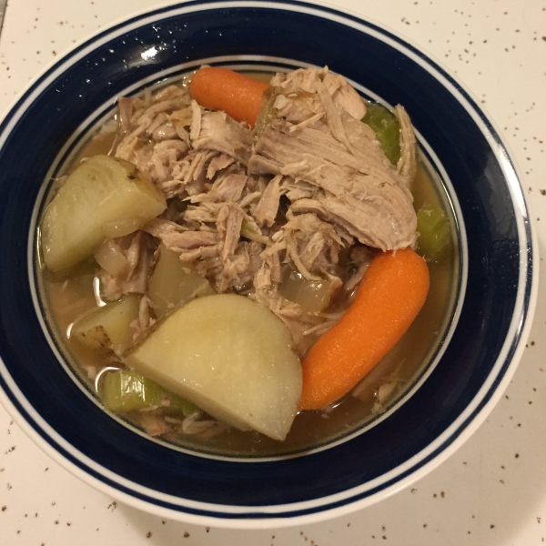 Pork Butt Roast with Vegetables