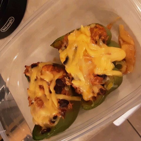 Southwestern Stuffed Bell Peppers (Low Carb)