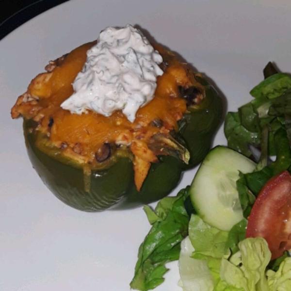 Southwestern Stuffed Bell Peppers (Low Carb)