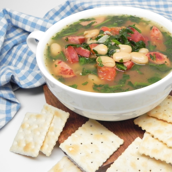 Kale, White Bean, and Sausage Soup