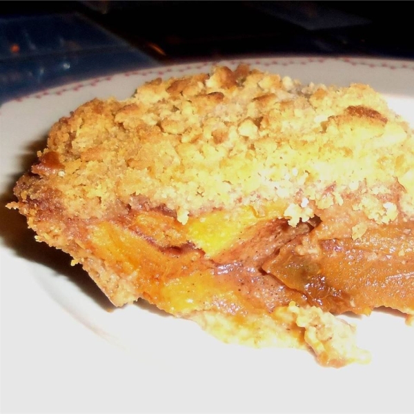 Deep Dish Persimmon Pie