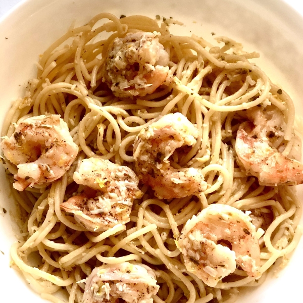 Lemon Shrimp Pasta