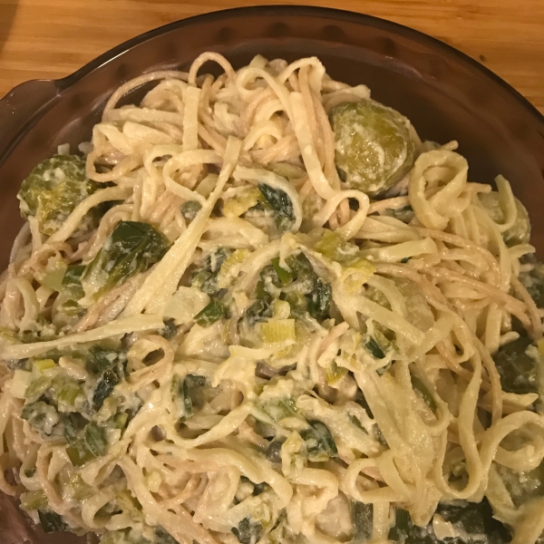 Brussels Sprout Spaghetti