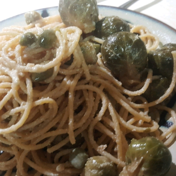 Brussels Sprout Spaghetti