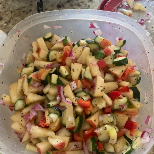 Apple and Zucchini Salad