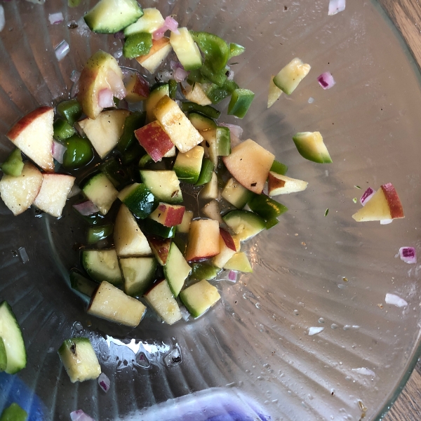 Apple and Zucchini Salad