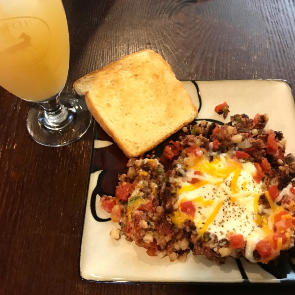 One Skillet Corned Beef Hash