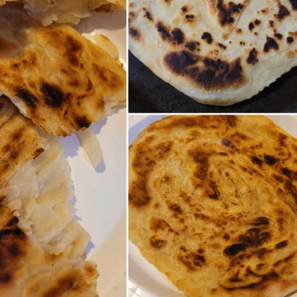 Roti Canai/Paratha (Indian Pancake)