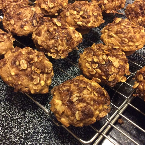 Applesauce-Oat Muffins