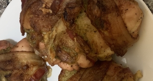 Bacon-Wrapped Chicken Pesto