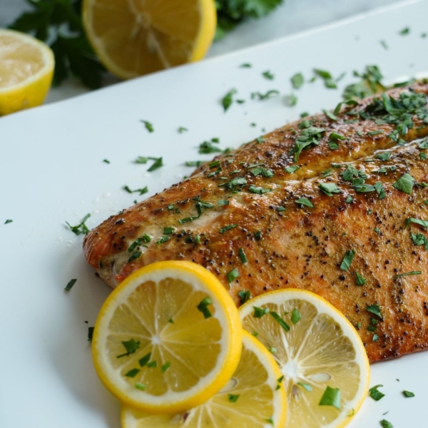 Easy 5-Ingredient Roasted Salmon
