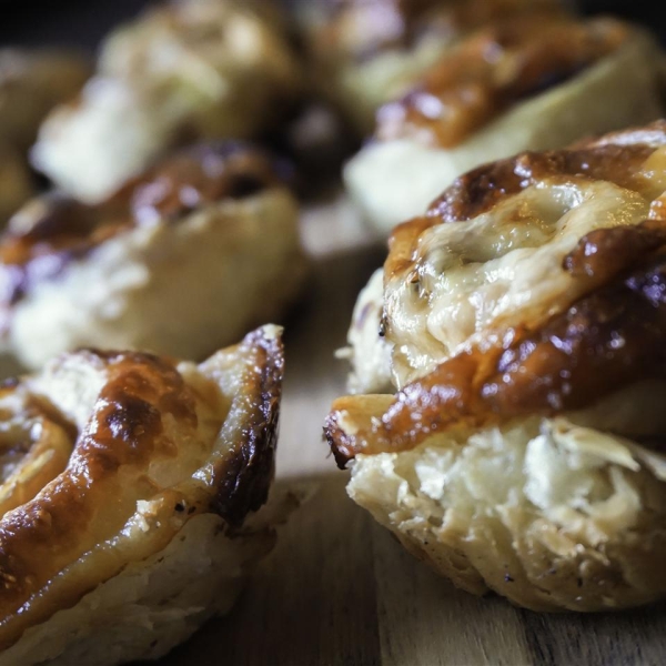 Prosciutto and Parmesan Pinwheels