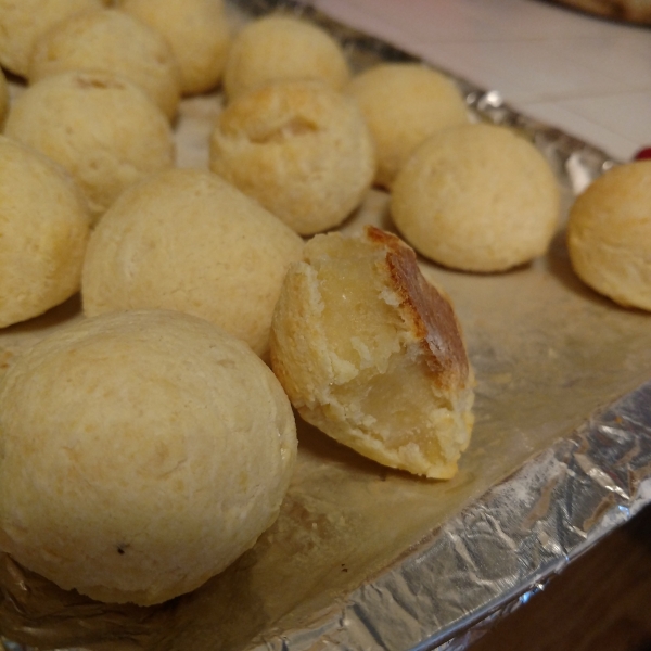 Savory Pao de Queijo (Brazilian Cheese Bread)