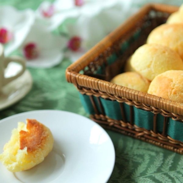 Savory Pao de Queijo (Brazilian Cheese Bread)