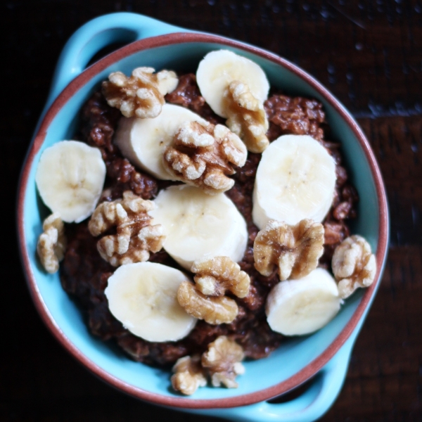 Chocolate Walnut Oatmeal