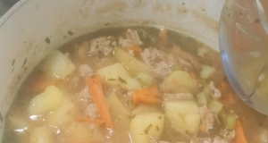 Tarragon-Turkey Soup