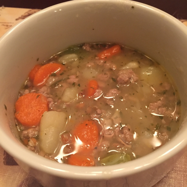 Tarragon-Turkey Soup