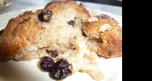 Currant Cardamom Bread Pudding