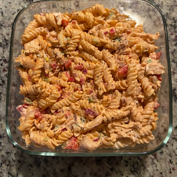 Buffalo Chicken Pasta Salad