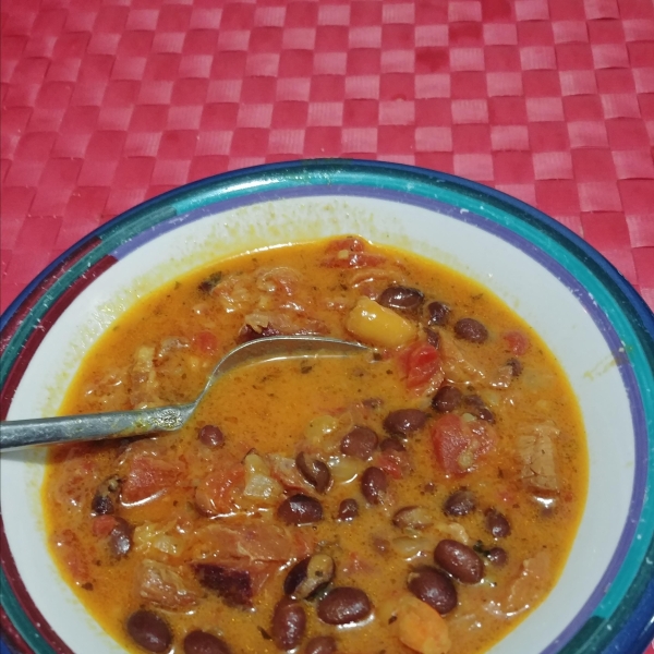 Leftover Ham and Shrimp Slow Cooker Gumbo