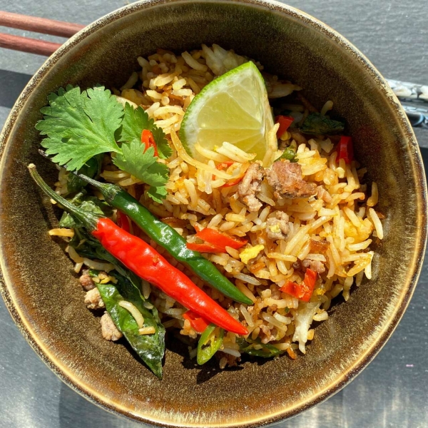 Thai-Inspired Beef Fried Rice