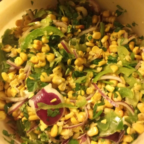 Grilled Corn Salad