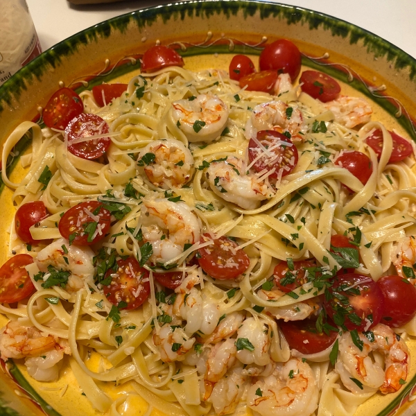 Shrimp Linguine