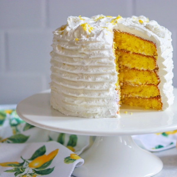 Lemon Whipped Cream Frosting