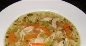 Chicken Soup with Drop-In Noodles