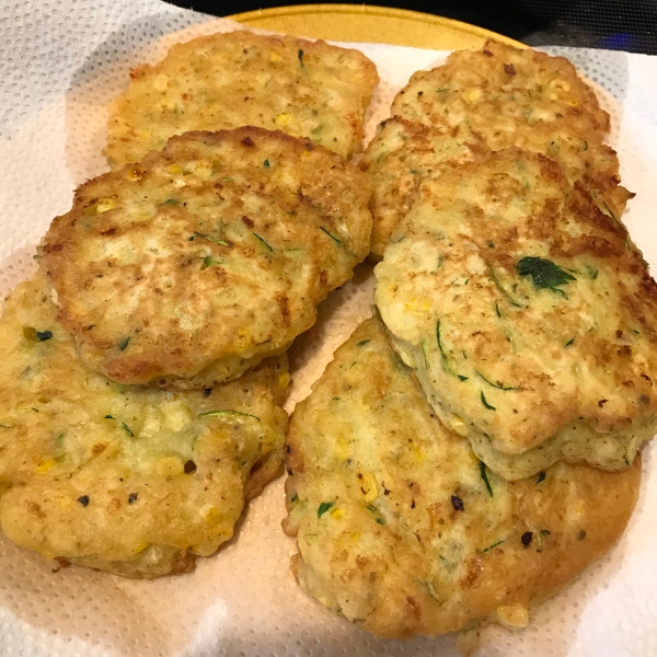 Zucchini Corn Fritters