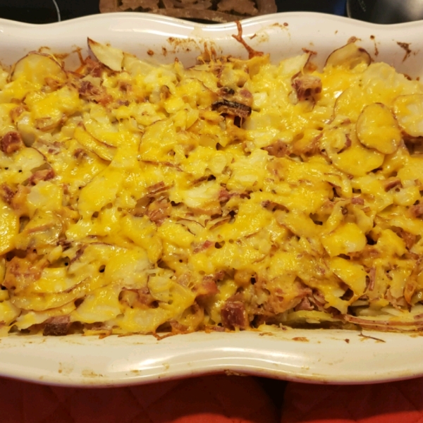 Alisha's Scalloped Potatoes and Ham