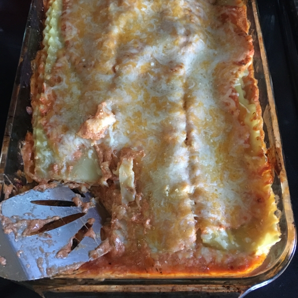 Easy Four Cheese Lasagna