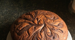 Chocolate Pinwheel Cake