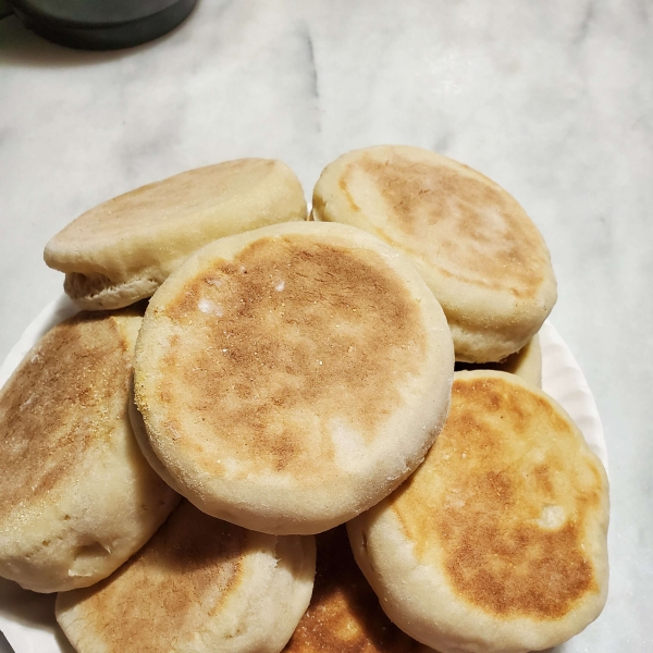 Sourdough English Muffins