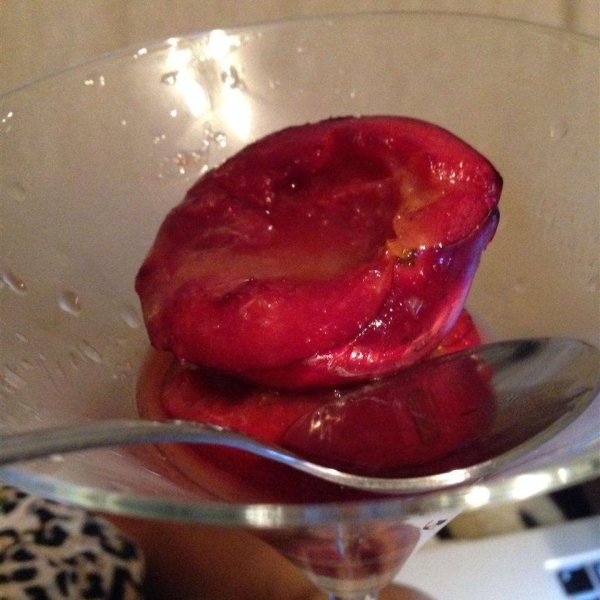 Spicy Oven-Roasted Plums