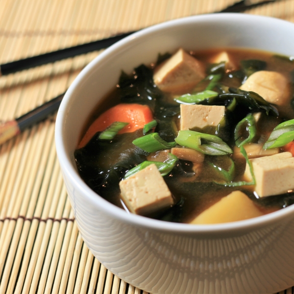 Miso Soup with Seaweed