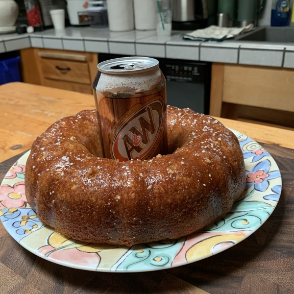 Root Beer Float Cake I