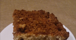 Streusel Apple Coffee Cake