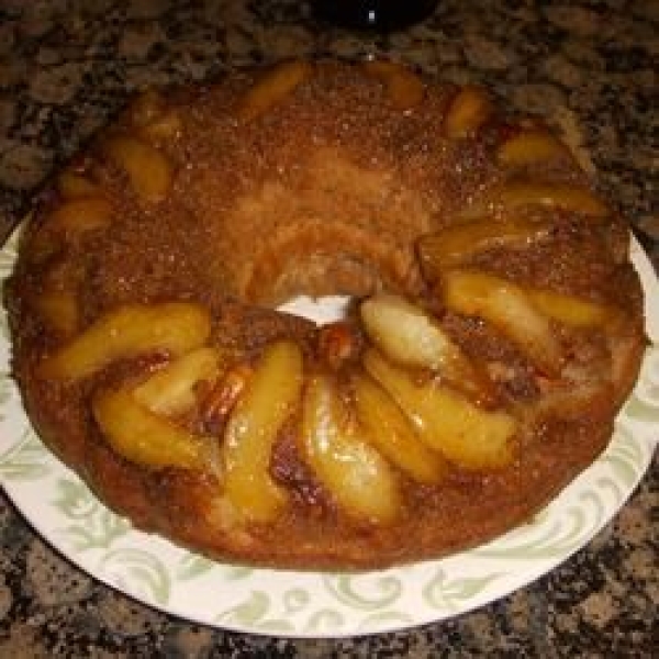 Gingerbread Pear Cake