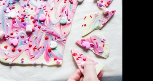 Valentine's Day Unicorn Bark