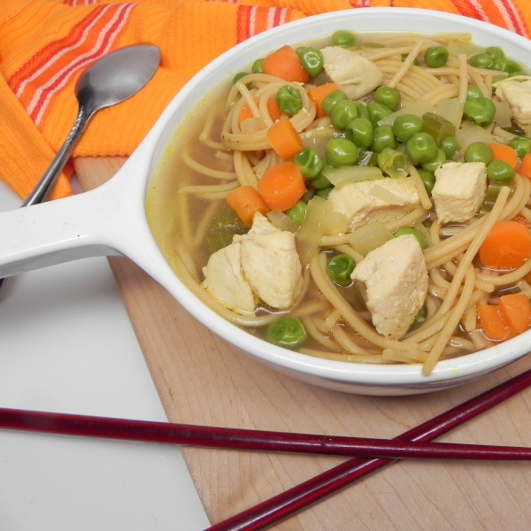 Chicken Soba Noodle Soup