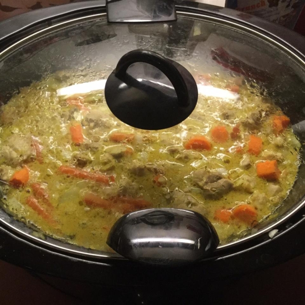 Coconut Chicken Curry Stew