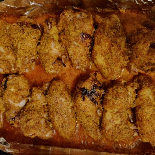 Awesome Crispy Baked Chicken Wings