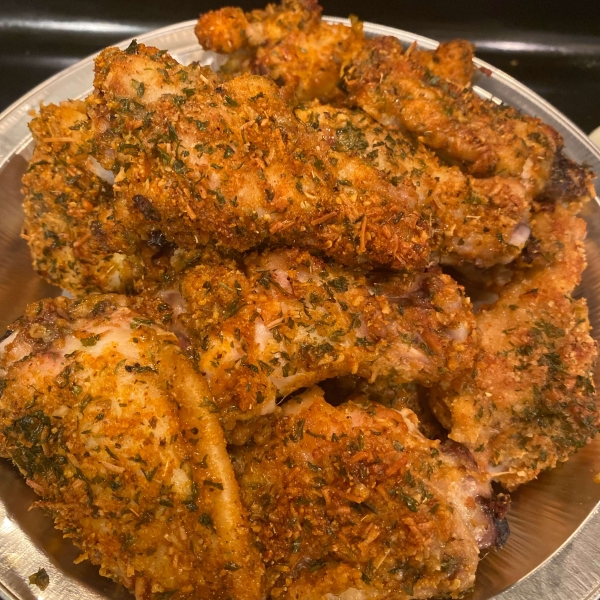 Awesome Crispy Baked Chicken Wings