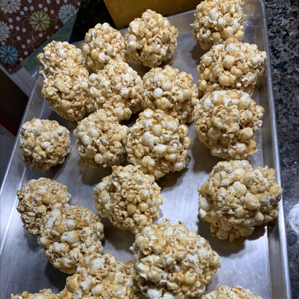 Caramel Popcorn Balls