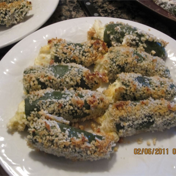 Blue Cheese Jalapeno Poppers