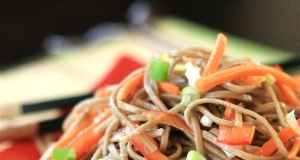 Cold Szechuan Noodles and Shredded Vegetables